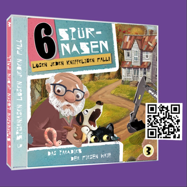 Hörspiel Junior I: 6 Spürnasen lösen jeden kniffligen Fall